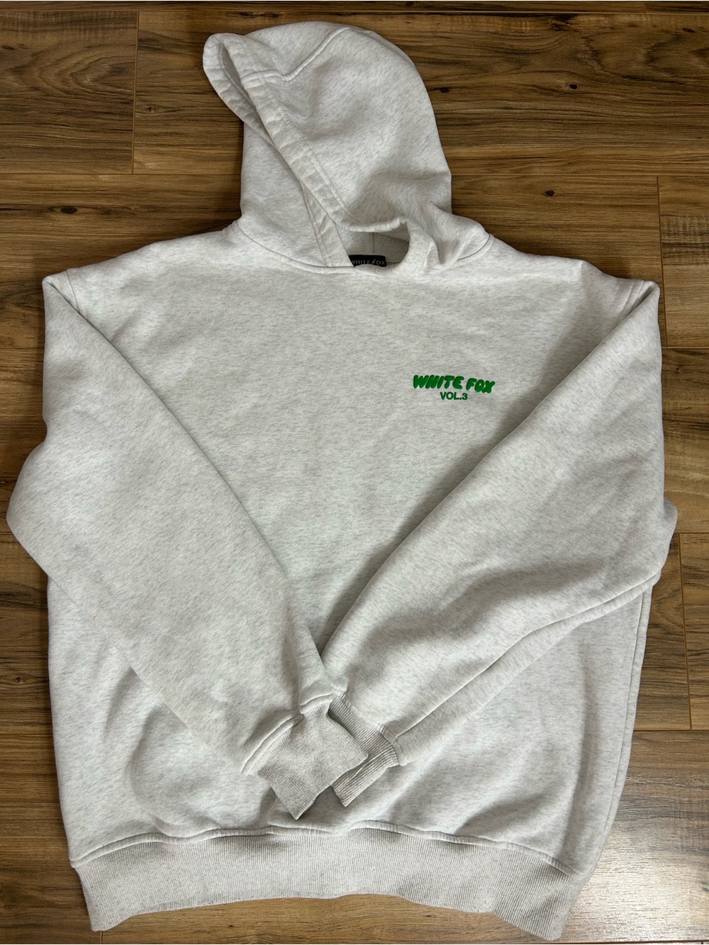 white fox hoodie